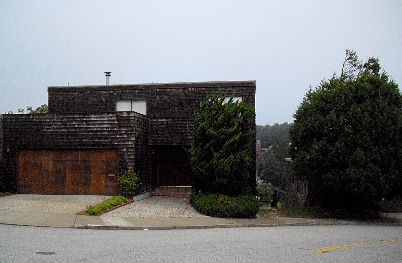 The Diamond Heights neighborhood, home of the Walter Haas dog area photo